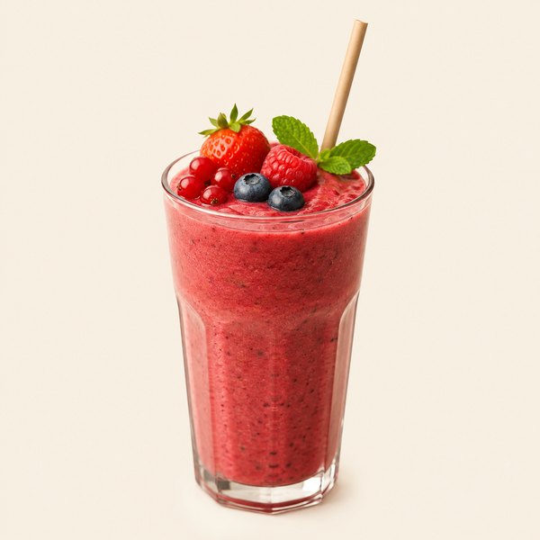 Smoothie ai frutti rossi