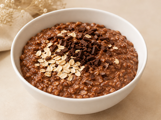 Budino di avena proteico — foto in arrivo