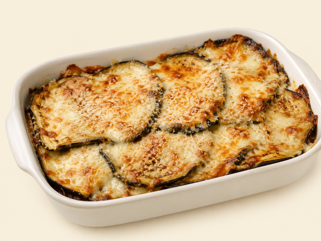 Melanzane al forno con scamorza