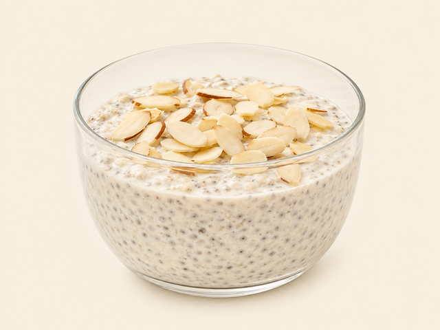 Porridge keto di chia e cocco