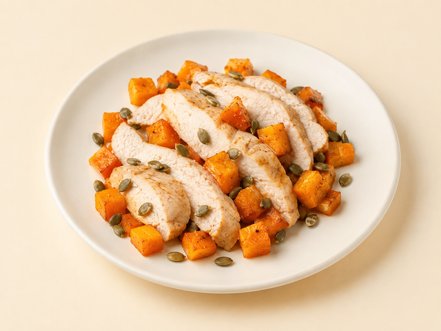 Tacchino e zucca arrosto — foto in arrivo